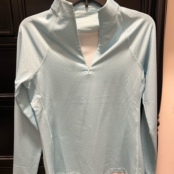 Peter Millar Raglan Perth Quarter Zip Pullover - Picture 8 of 12